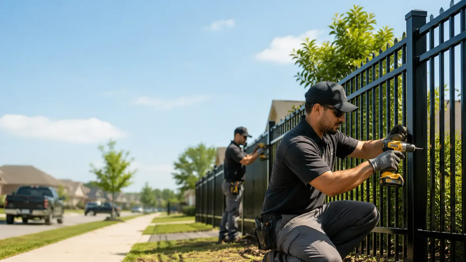 Metal Fence Installation in Bromide, OK